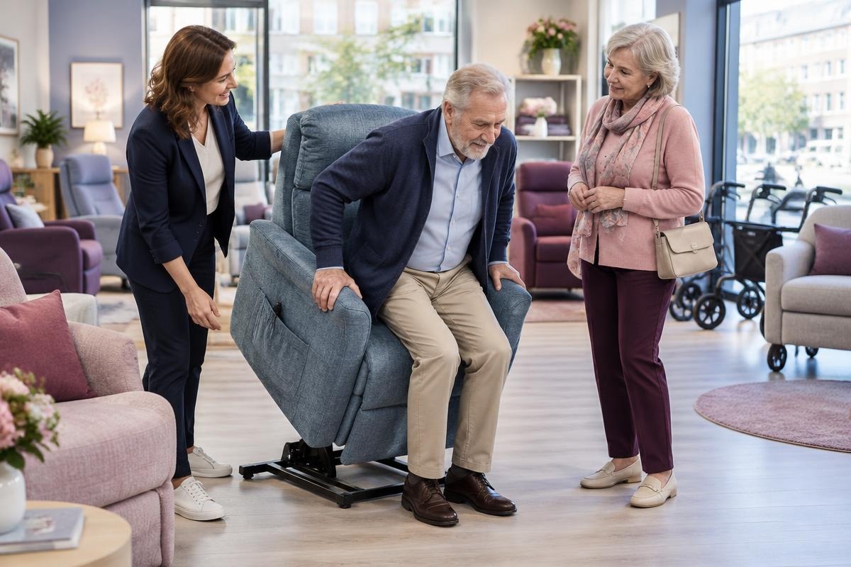 Tester fauteuil releveur